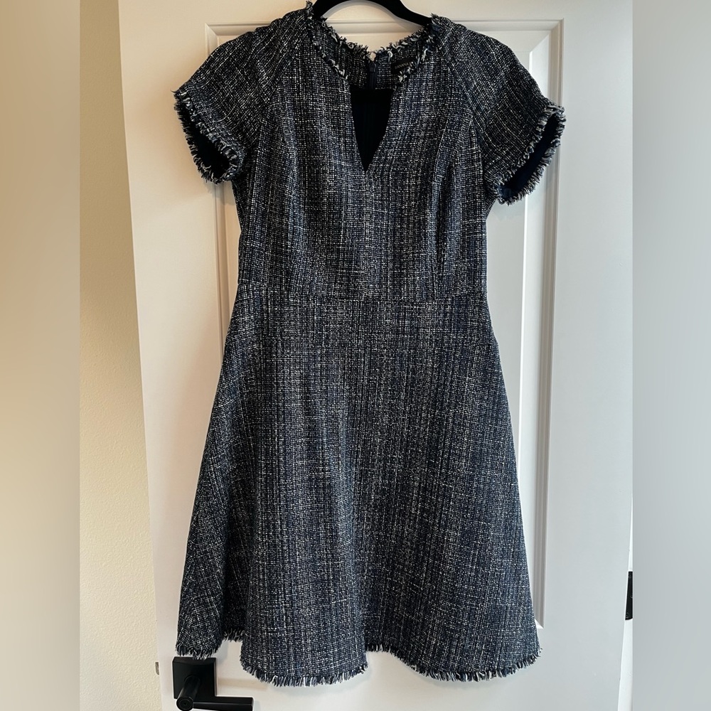 A-line tweed Dress
